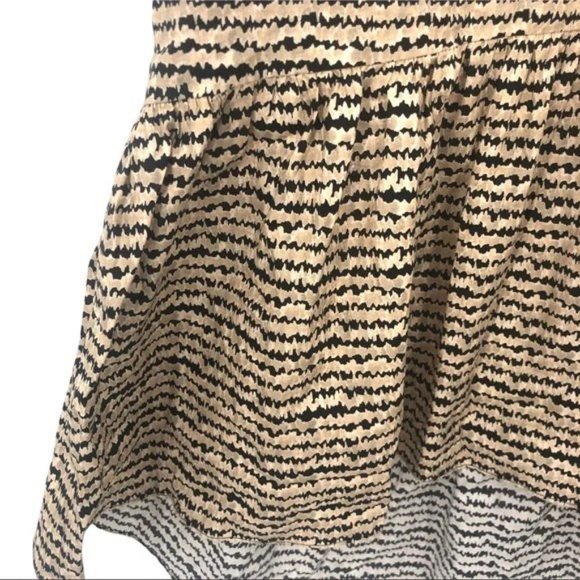 SOLD! NEW Tucker Laura ZigZag Cotton Dress in Safari Sound Size Medium - Picture 5 of 11